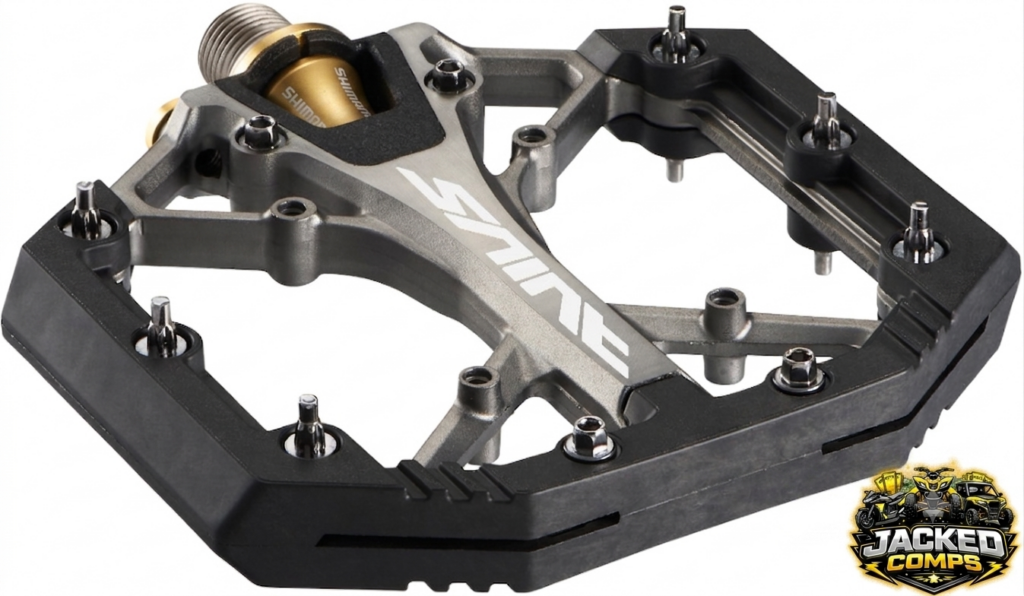 Shimano PD-G8040 Saint MTB Flat Pedals jacked comps